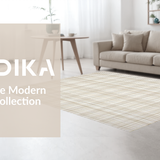 Contemporary Warm Tartan Texture(Beige)