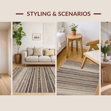 Contemporary Geometric Family Name(Beige)