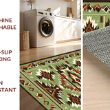 Sophisticated Tribal Ogee Composition(Green)