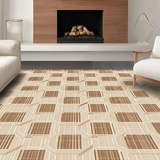 Contemporary Abstract Symmetrical Theme(Beige)