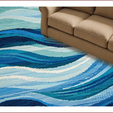 Chic Summer Inspired Motif(Blue)