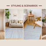 Casual Chic Shaggy Monochrome Look(Gray)