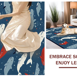 Dynamic Nautical Scene Artwork(Blue)