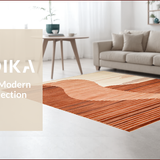 Ultra Soft Area Rug, Non Slip, Stain Resistant, Washable Area Rugs for Living Room, Bedroom, Elegant Soft Shag Aesthetic(Beige)