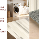 Fresh Earthy Stripe Motif(Beige)