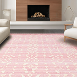 Inviting Warm Pink Shapes(Pink)