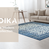 Elegant Lattice Design in Blue(Blue)