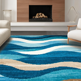 Charming Coastal Wave Aesthetic(Blue)