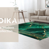 Contemporary Green Veined Elegance(Green)