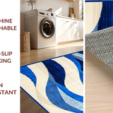 Contemporary Neutral Abstract Aesthetic(Blue)