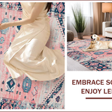 Tribal Floral Elegance in Pastels(Pink)