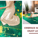 Elegant Distressed Artwork Influence(Green)