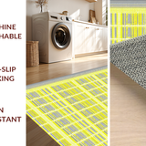 Ultra Soft Area Rug, Non Slip, Stain Resistant, Washable Area Rugs for Living Room, Bedroom, Delightful Whimsical Play Space(Yellow)