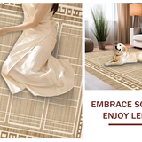Chic Geometric Earth Tone Design(Beige)