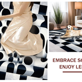 Artistic Vortex Symmetrical Arrangement(Black)