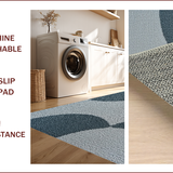 Ultra Soft Area Rug, Non Slip, Stain Resistant, Washable Area Rugs for Living Room, Bedroom, Modern Grey Farmhouse Bedroom Washable Area Rug(Gray)