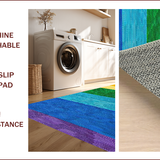 Ultra Soft Area Rug, Non Slip, Stain Resistant, Washable Area Rugs for Living Room, Bedroom, Modern Geometric Neutral Living Room Jute Rug(Red)