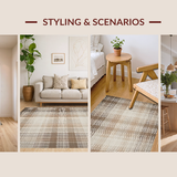 Sophisticated Space Dyed Visual Appeal(Beige)