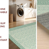 Trendy Ogee Design in Pastels(Green)