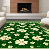 Charming Green Tiled Design(Green)