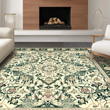 Elegant Sage Ogee Motif(Beige)