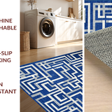 Sophisticated Tiled Fusion(Blue)