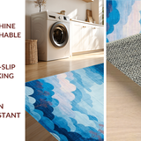 Charming Airy Textural Layers(Blue)