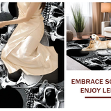 Dramatic Skull Art Arrangement(Black)