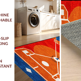 Dynamic Retro Sports Aesthetic(Red)