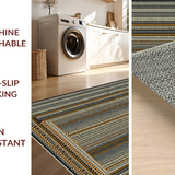 Chic Colorful Textile Fusion(Black)