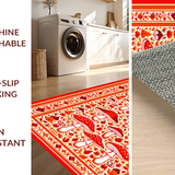 Eclectic Whimsical Mushroom Artistry(Red)