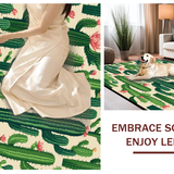 Artistic Modern Cactus Artwork(Green)