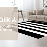 Stylish Minimalist Linear Arrangement(Black)