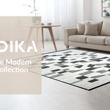 Ultra Soft Area Rug, Non Slip, Stain Resistant, Washable Area Rugs for Living Room, Bedroom, Aesthetic Wolf Tip Softness Emphasis(Gray)