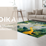 Eclectic Tropical Jurassic Style(Green)