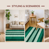 Chic Striped Coastal Vibe(Green)
