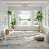 Blue Wave Coastal No. 2 Area Rug