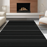 Trendy Black and White Camping Surface(Black)