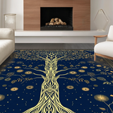 Elegant Viking Mythology Motif(Blue)