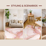 Glamorous Metallic Glitter Motif(Pink)