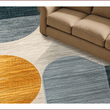 Ultra Soft Area Rug, Non Slip, Stain Resistant, Washable Area Rugs for Living Room, Bedroom, Modern Abstract Thin Washable(Gray)