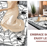 Charming Black White Circular Decor(Black)