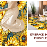 Playful Nature Inspired Round Motif(Yellow)