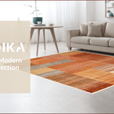 Ultra Soft Area Rug, Non Slip, Stain Resistant, Washable Area Rugs for Living Room, Bedroom, Solid Terracotta Shag Rug for Living Room(Brown)