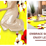 Bold Springtime Nature Embrace(Yellow)