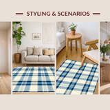 Trendy Tartan Patterned Delight(Beige)