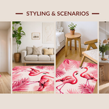 Elegant Pink and Green Composition(Pink)