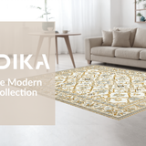 Luxurious Abstract Linear Design(White)