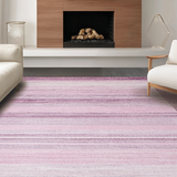 Ultra Soft Area Rug, Non Slip, Stain Resistant, Washable Area Rugs for Living Room, Bedroom, Sophisticated Minimalist Plush Touch(Purple)
