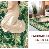 Elegant Palm Leaf Motif(Green)